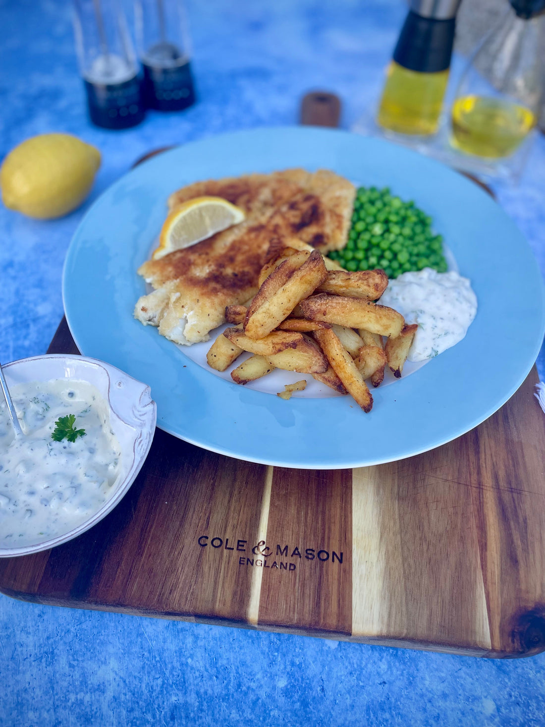 Air Fryer Fish and Chips
