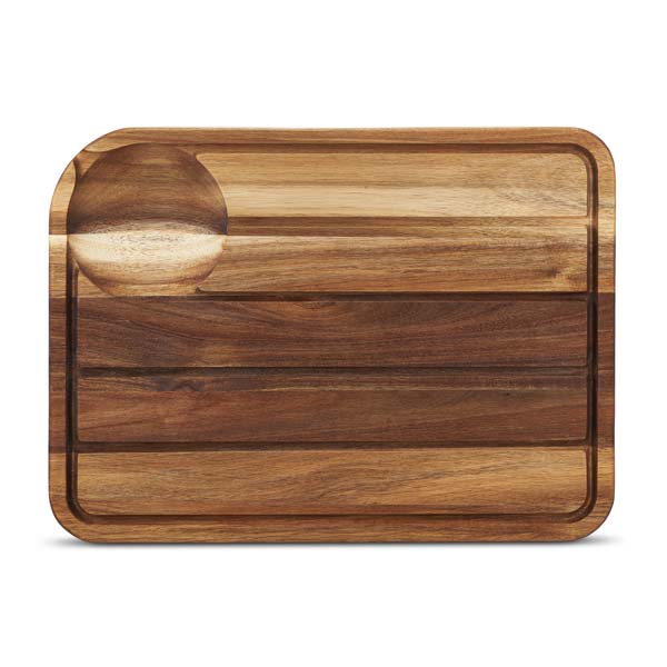 Extra Large Acacia Wood Cutting Board 1-Inch Thick- Large Wooden