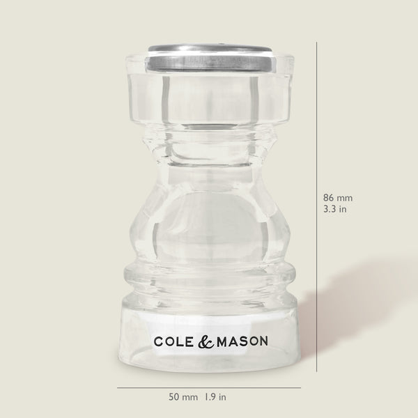 Cole & Mason London Acrylic Salt & Pepper Shaker