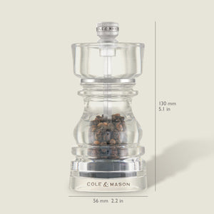 Cole & Mason London Acrylic Salt & Pepper Mills