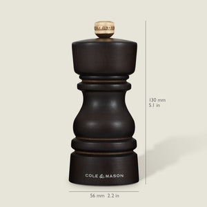 Cole & Mason London Chocolate Wood Salt & Pepper Mills