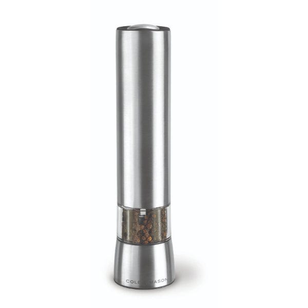 8.5inch Acrylic and Wooden Salt and Pepper Grinder Set, Manual