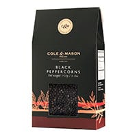 Cole & Mason Black Peppercorns Box Refill 5.3oz