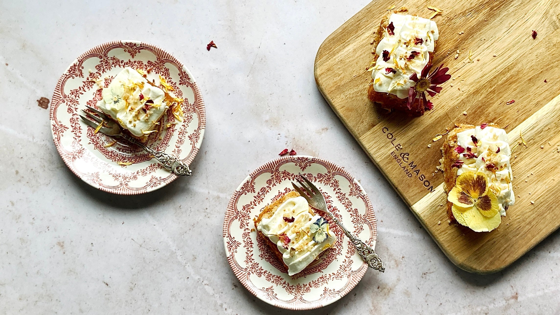 Mother's Day Tahini and Honey Mini Teacakes