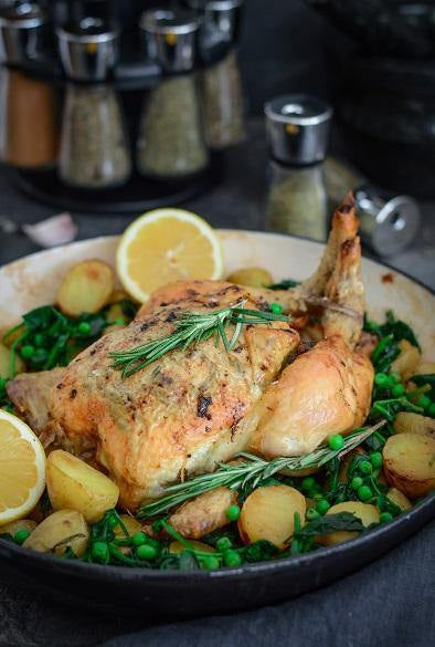Rosemary & Garlic Roast Chicken
