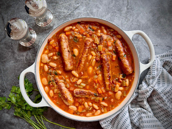 Sausage, Bean and Fennel Casserole