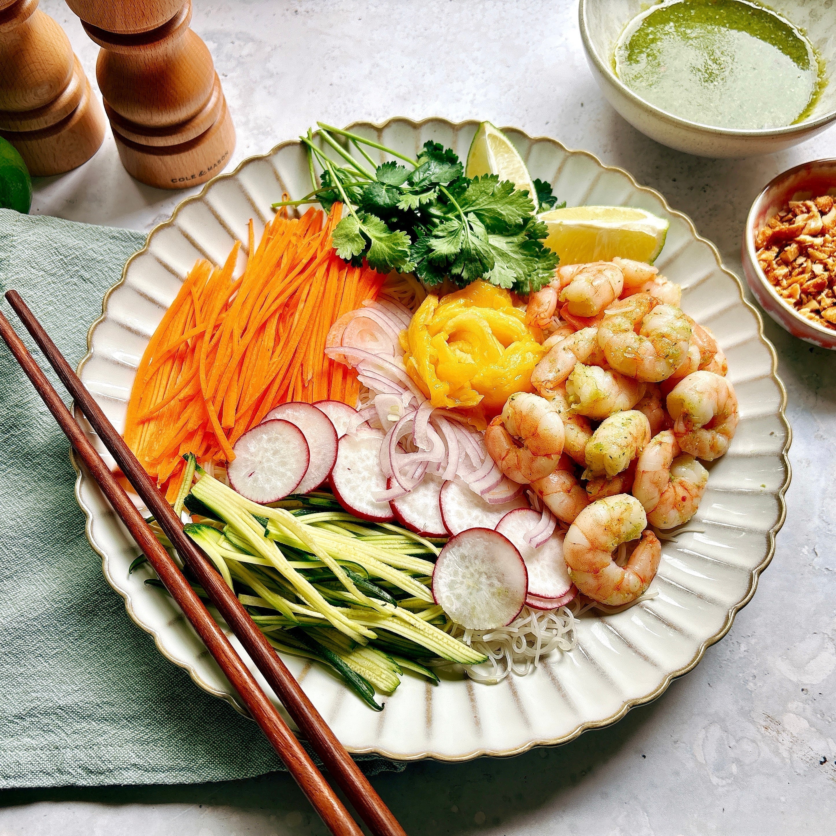 Pad Thai Inspired Salad