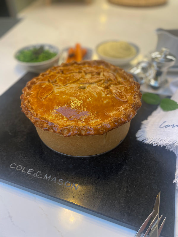 Chicken, Leek and Ham Pie