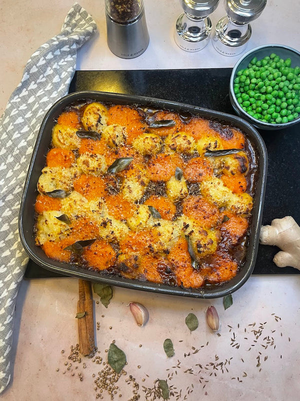 Spiced Shepherd’s Pie with Sweet Potato