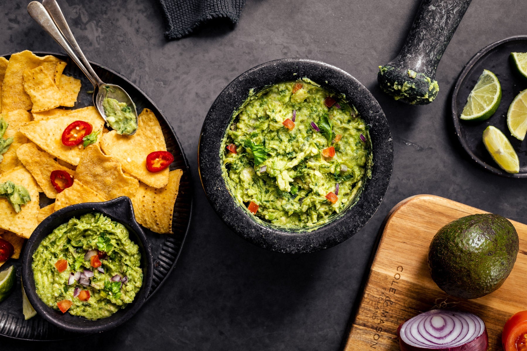 Pestle and Mortar Guacamole