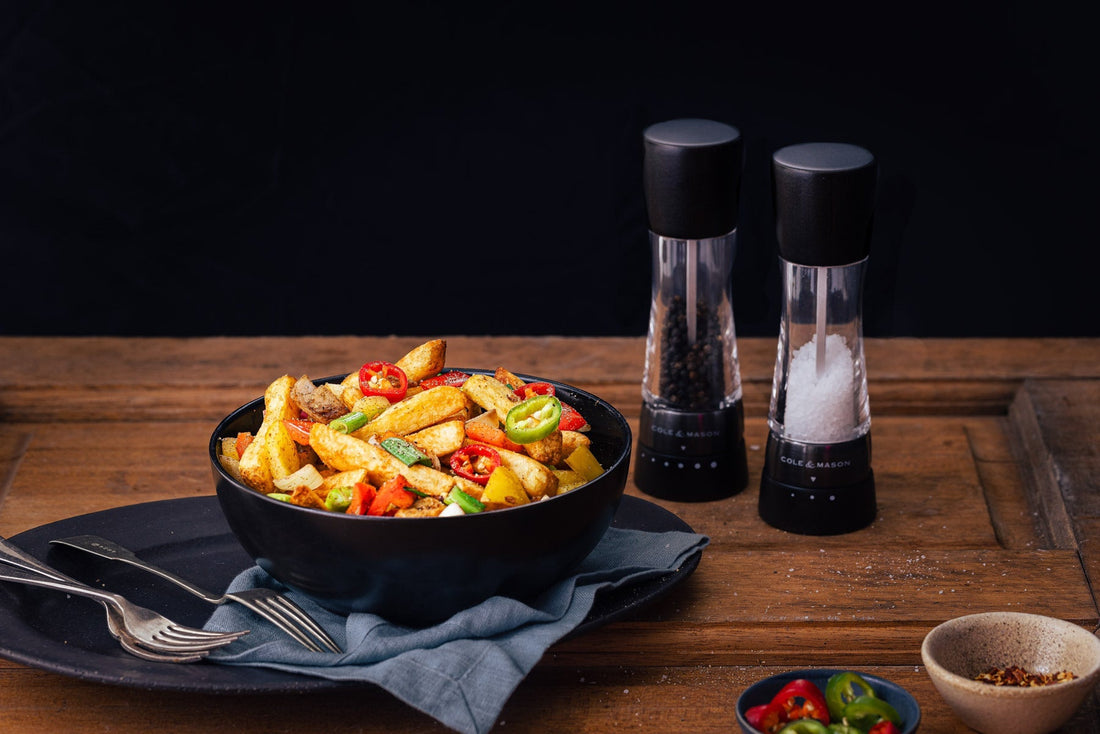 Loaded Salt and Pepper Fries