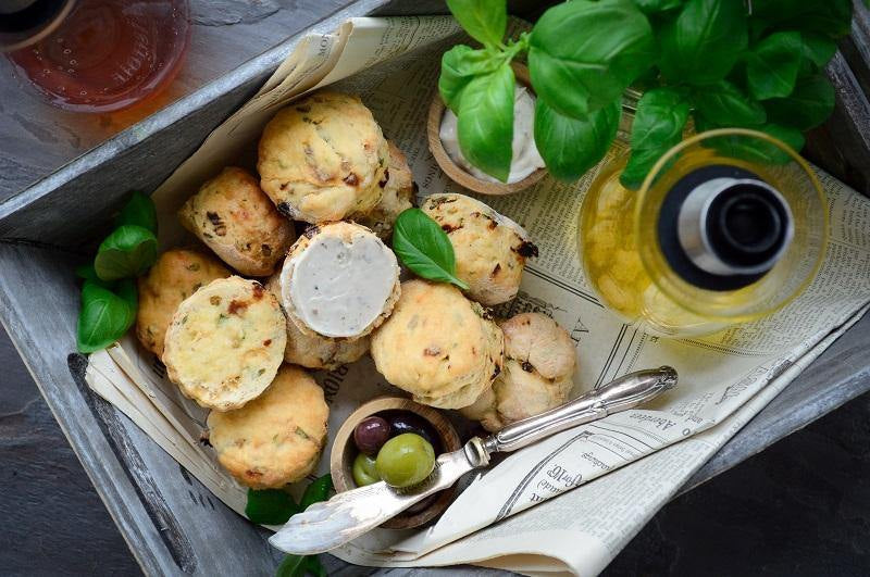 Savory Mediterranean Scones