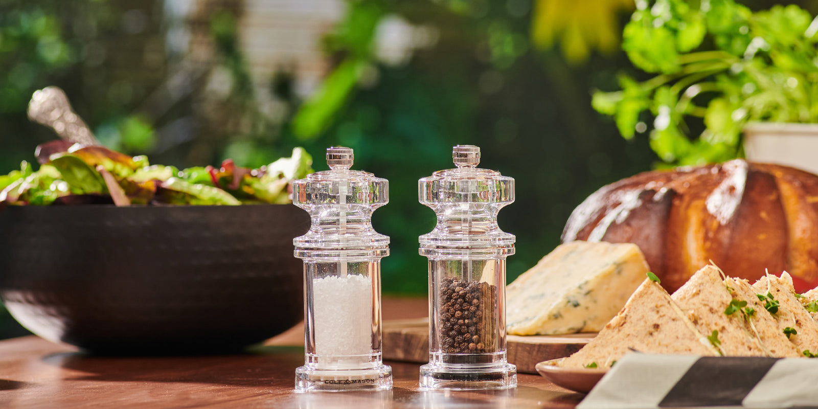 Salt Pepper Grinder Acrylic, Acrylic Seasoning Mechanism
