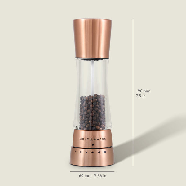 Cole & Mason Derwent Copper Salt & Pepper Mill Gift Set