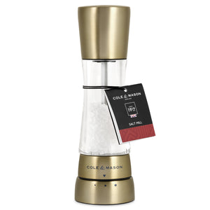 Cole & Mason Derwent Gold Salt & Pepper Mill
