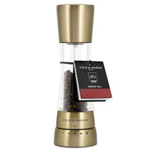 Cole & Mason Derwent Gold Salt & Pepper Mill