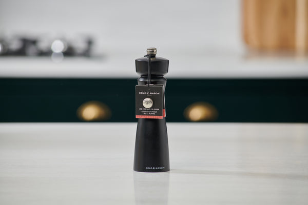 Cole & Mason Kenton Salt & Pepper Mill in Matte Black 8"
