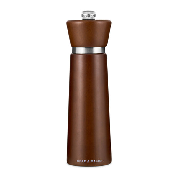 cole-and-mason-millbank-chestnut--wooden-salt-pepper-mill-silver-knob-silver-band