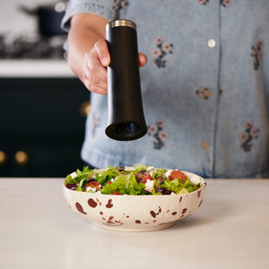 Cole & Mason Charlton Black Electronic Gravity Mill 8"