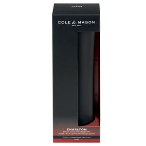 Cole & Mason Charlton Black Electronic Gravity Mill 8"