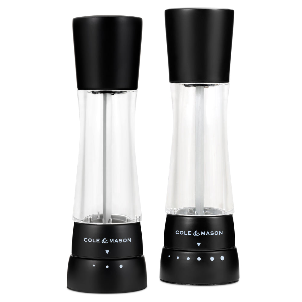 Cole & Mason Derwent Matte Black Salt & Pepper Mill