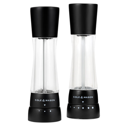 Cole & Mason Derwent Matte Black Salt & Pepper Mill