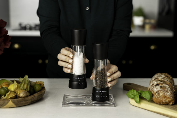 Cole & Mason Derwent Matte Black Salt & Pepper Mill