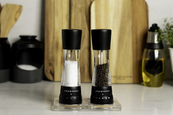 Cole & Mason Derwent Matte Black Salt & Pepper Mill