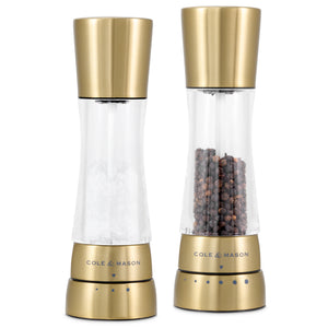 Cole & Mason Derwent Gold Salt & Pepper Mill
