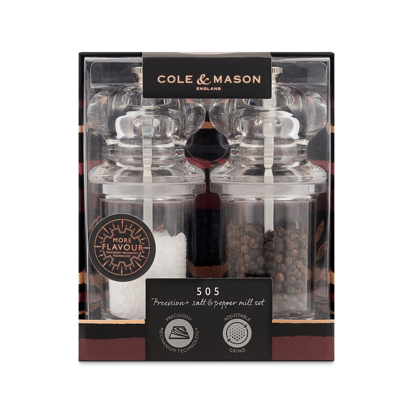 Cole online & mason SLIMLINE SALT & PEPPER