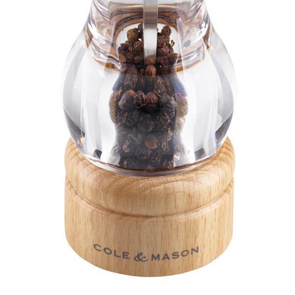 Cole & Mason Basics Beech Wood & Acrylic Salt & Pepper Mill Set