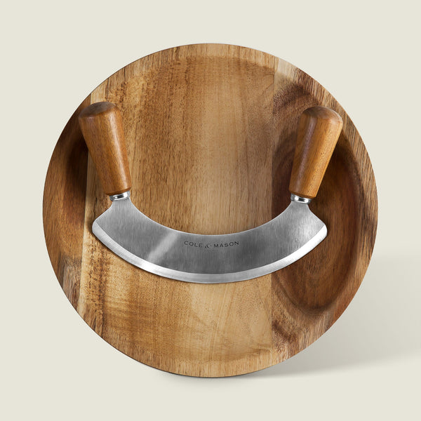 Cole & Mason Ashden Mezzaluna and Board