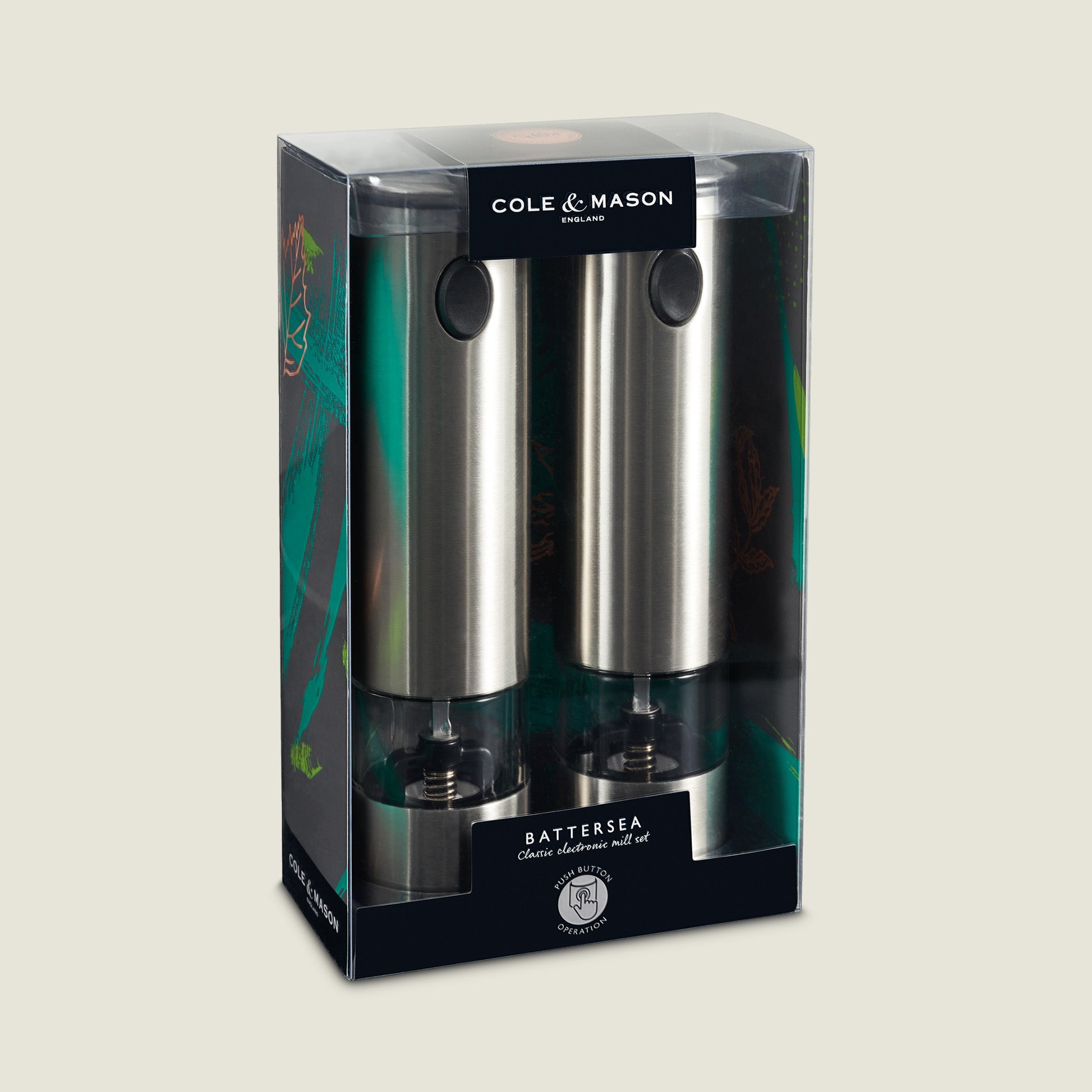 Cole & Mason Battersea Electronic Salt & Pepper Mills Set - Thumbnail 2