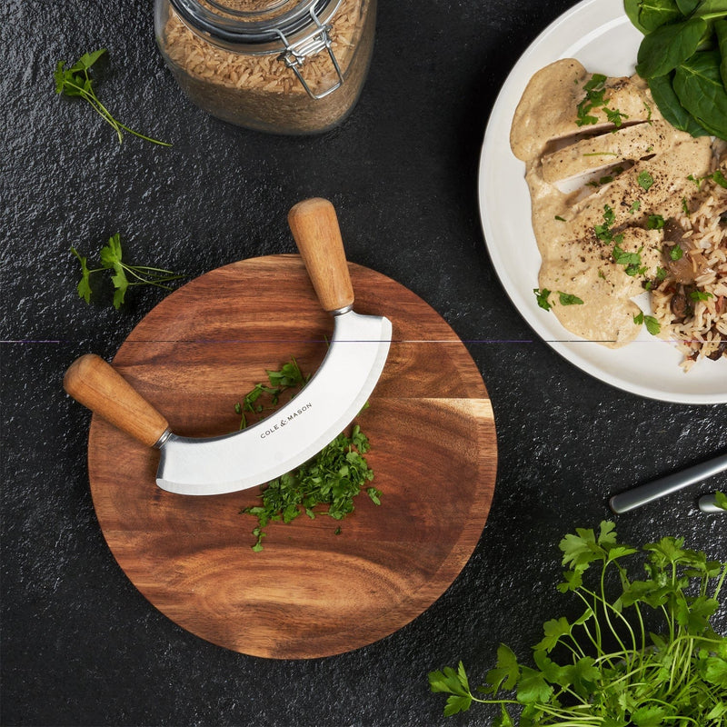 Chopping Board And Knife
