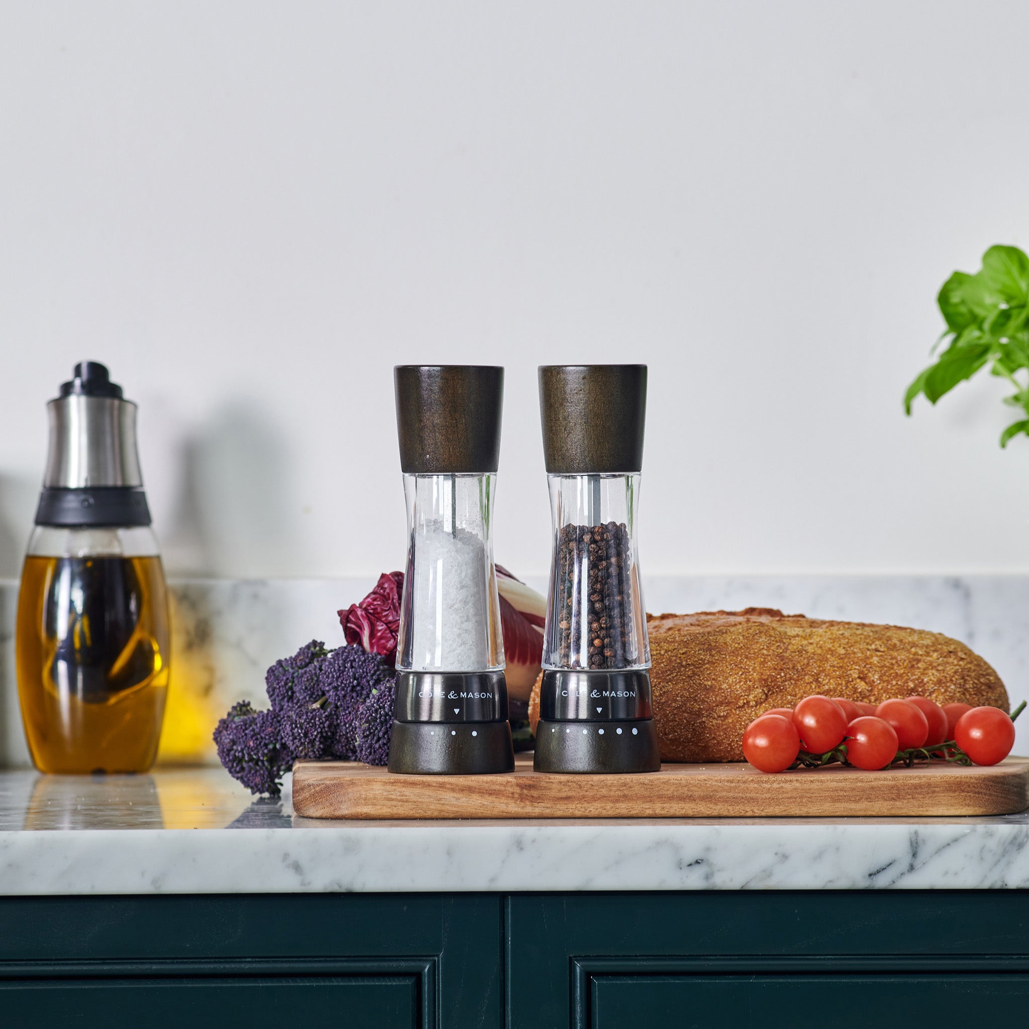 Cole & Mason Derwent ソルト&ペッパーミル Cole & Mason Derwent Black Wood Salt & Pepper Mills – Adjustable