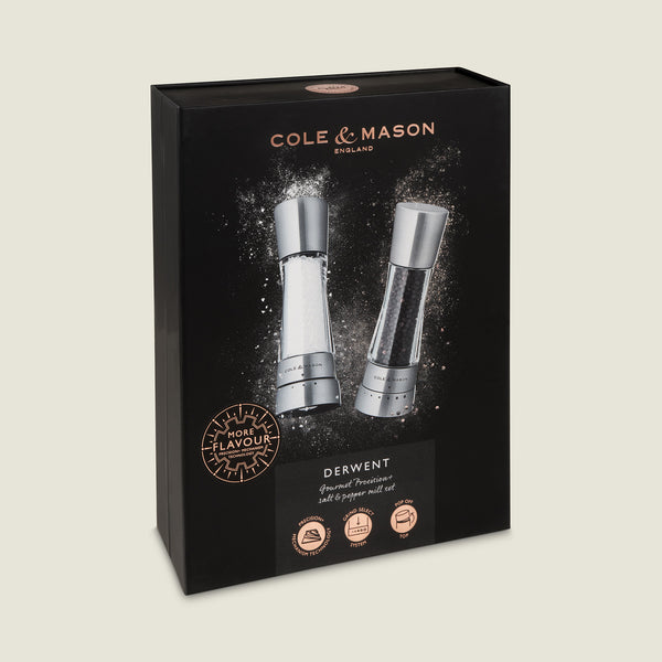 Cole & Mason Derwent Salt & Pepper Mill Gift Set