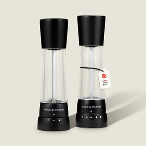 Cole & Mason Derwent Matte Black Salt & Pepper Mill