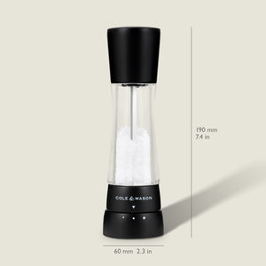 Cole & Mason Derwent Matte Black Salt & Pepper Mill