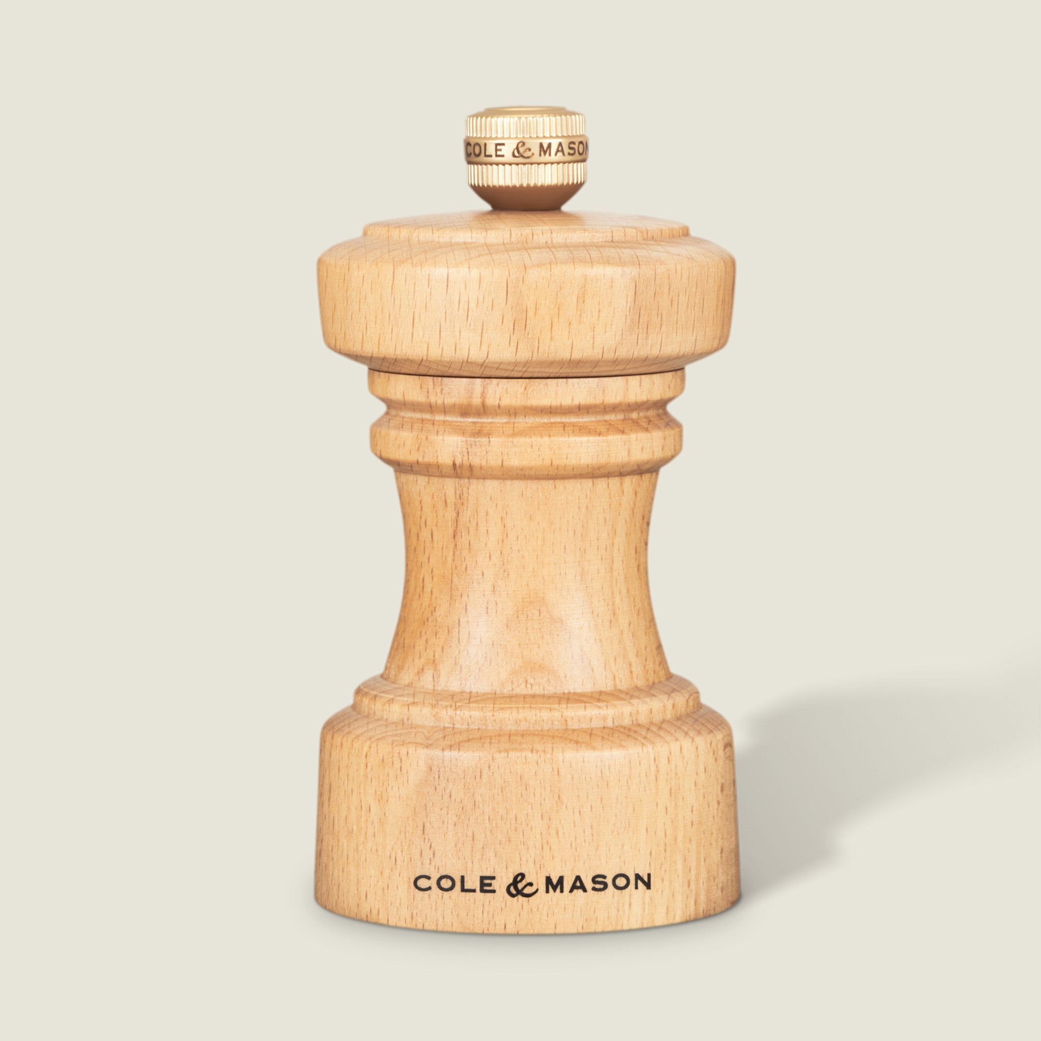 cole & mason Cole & Mason Hoxton Natural Beech Salt & Pepper Mills