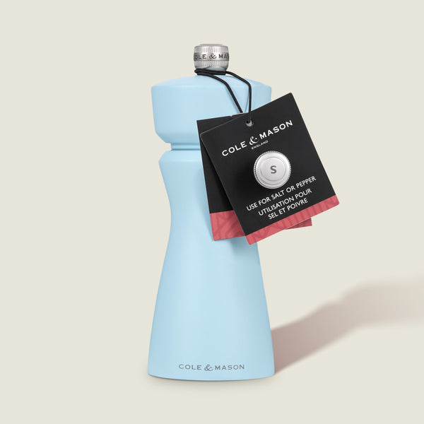 Cole & Mason Kenton Salt & Pepper Mill in Blue Salt