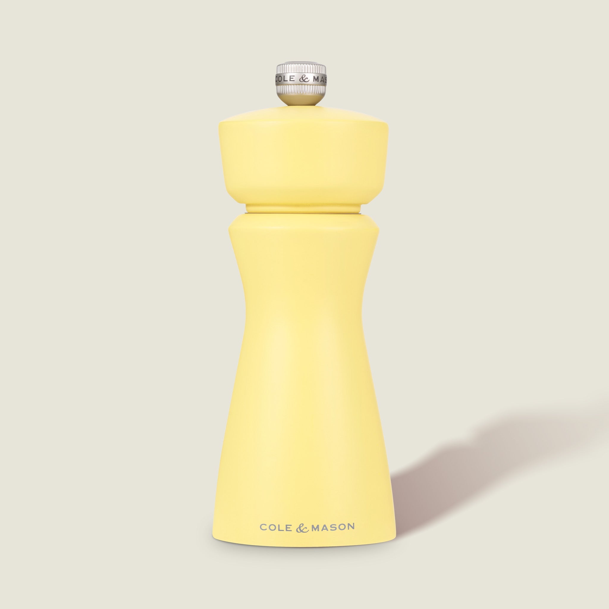 Cole & Mason Salt & Pepper Mill in Turmeric - Adjustable Grinders
