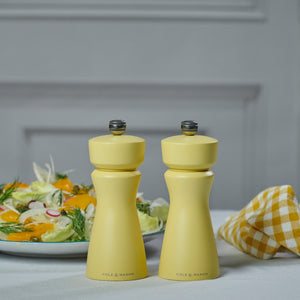 Cole & Mason Kenton Salt & Pepper Mill in Turmeric