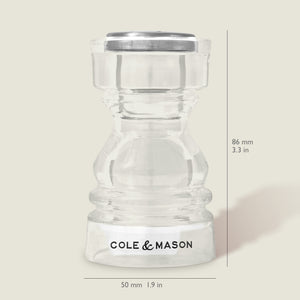 Cole & Mason London Acrylic Salt & Pepper Shaker