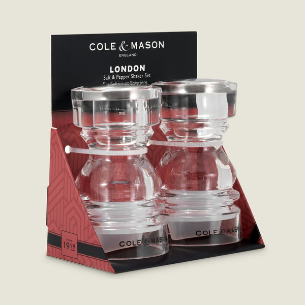 Cole & Mason London Acrylic Salt & Pepper Shaker