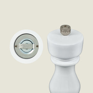Cole & Mason London White Gloss Salt & Pepper Mills