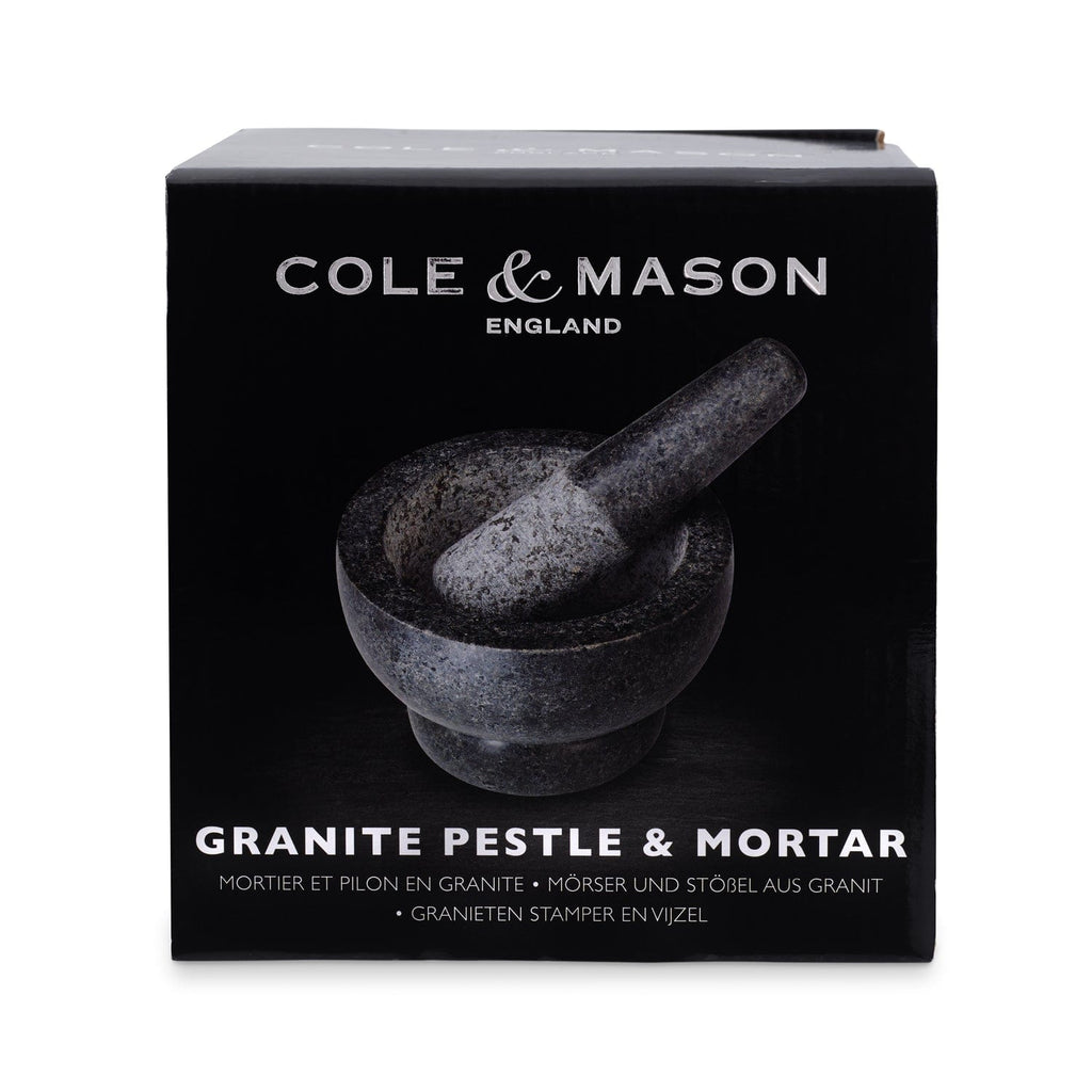 Cole & Mason Black Granite Mortar & Pestle