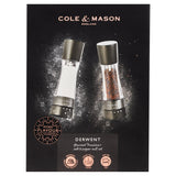 Cole & Mason Derwent Salt & Pepper Mill Gift Set, Black Wood