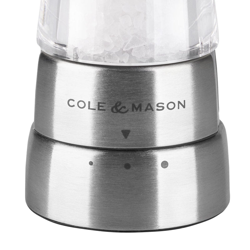 Cole & Mason Derwent Salt & Pepper Mill Gift Set, Stainless Steel