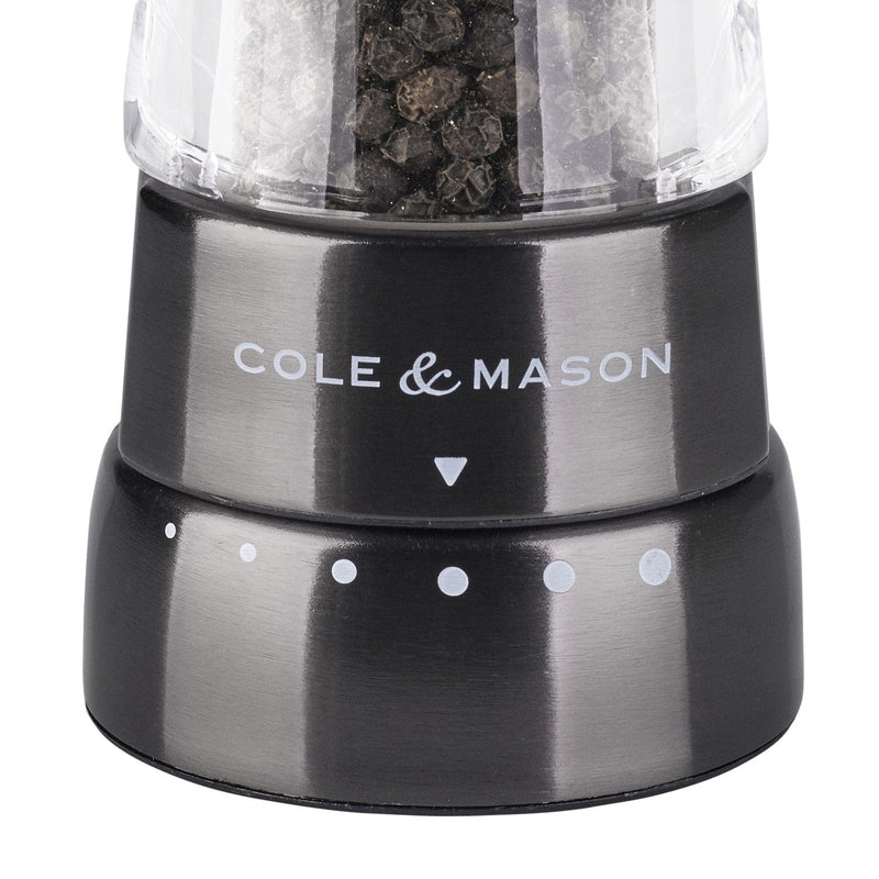 Cole & Mason  Derwent Salt & Pepper Mills Stainless Steel 190mm – Cole &  Mason US