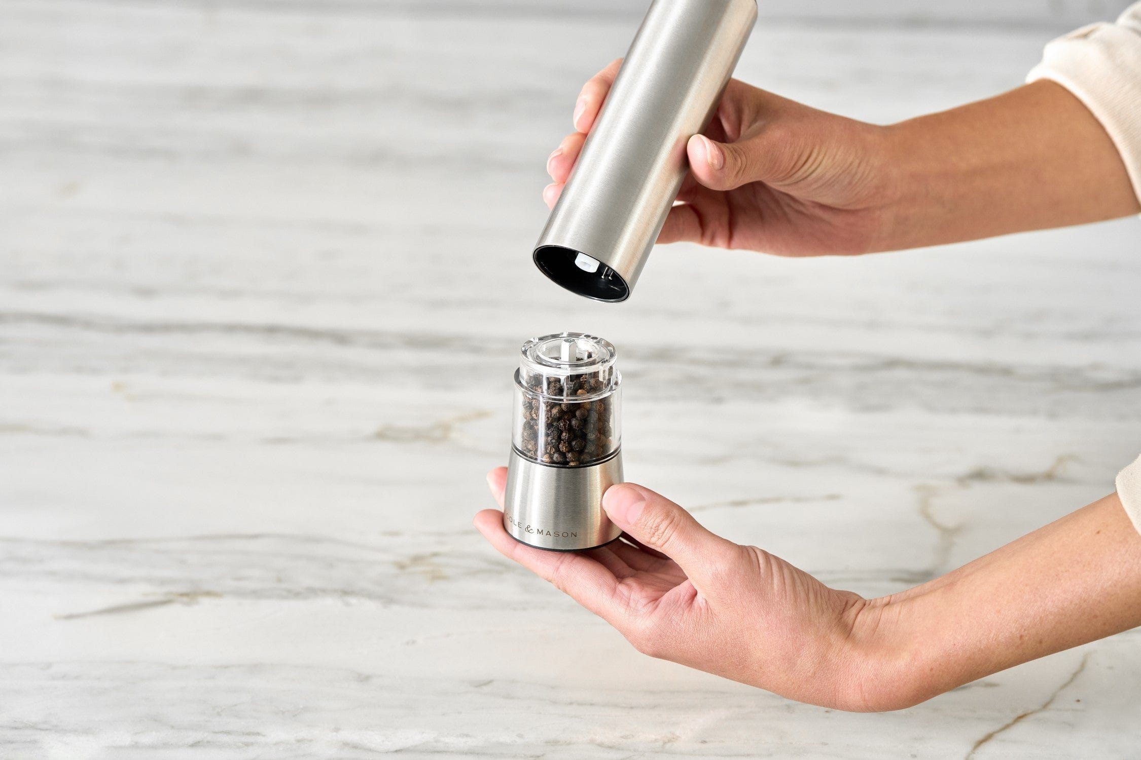 Cole & Mason Hampstead Precision+ Electronic Pepper Mill - Thumbnail 2